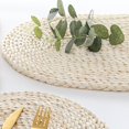 thumbnail image 4 of POINTERTECK Corn Straw Woven Placemat Non-slip Kitchen Boiler Bowl Mat
 for Table Coasters Pots Pans, 4 of 8