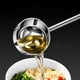 thumbnail image 4 of WEUVEB Cucharón De Acero Inoxidable Para Sopa Con Mango Uso En Hogar Color Plateado, 4 of 8