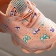 thumbnail image 4 of Gerichy Girls Sneakers Children Kid Baby Girls Butterfly Led Luminous Sport Run Sneakers Shoes Children's Sneakers Butterfly Print Light Shoes Daddy Shoes Lacing Breathable Soft Soles, 4 of 7