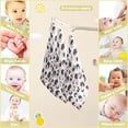 thumbnail image 3 of Pink Leopard Skin Baby Muslin Washcloths Soft Absorbent Face Towel,Abstract Burp Cloths Cotton Bath Wipes 5 Pack Infant Wash Cloth for Newborn Boys Girls 12x12 inches, 3 of 7