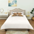 thumbnail image 6 of Haosy Satin Pillowcase for Hair and Skin Standard Cooling Silk Pillow Case with Envelope Closure Two Highland Cow and Sunflower 20"x26", 6 of 9