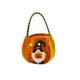 thumbnail image 5 of Monstrate Bolsa de regalo de Halloween con asa Atmósferas temáticas reutilizables Bolso decorativo para dulces Galletas Snack Sack Bar Table Naranja 2piezas, 5 of 6