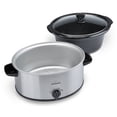 thumbnail image 5 of Toastmaster 5 Quart Silver Slow Cooker with Variable Heat Settings, 5 of 5