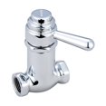 thumbnail image 1 of Central Brass 0331-L1-2 Self-Close Straight Stop - Polished Chrome, 1 of 3