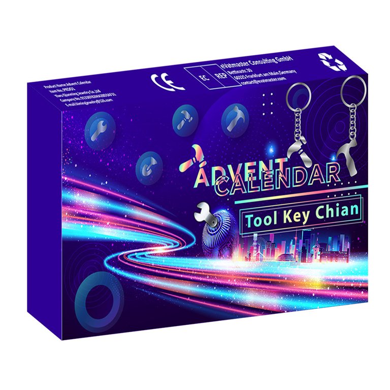 Banghong Christmas Advent Calendar for Men Adult, Tool Key Chain Christmas Advent  Calendar with 24pcs Tool Key Chains, 2023 Christmas Countdown Calendar -  Walmart.com