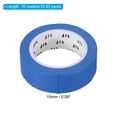 thumbnail image 2 of Uxcell Holographic Washi Tape 0.59 Inch x 10.93 Yards, 2 Roll Self Adhesive Masking Sticker, Blue, 2 of 6