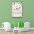 thumbnail image 4 of Psalm 145 9 Bible Scripture Wall Art Prints The Lord Is Good To All Bible Verse Poster Landscape Vertical Canvas Paintings for Living Room (12.00''''x16.00'''',Framed), 4 of 6