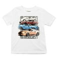 thumbnail image 5 of Shelby Cars Sketch Youth T-shirt Mustang Racing American Muscle Car GT500 Cobra Performance Powered by Ford Kids, 5 of 7