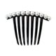 thumbnail image 1 of 3 peines de moda Strade Fareast Limited Tocado de boda con perlas 3 piezas, 1 of 7