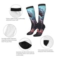 thumbnail image 3 of Naloa Urban Mechanical Dragon Thigh High Socks Extra Long Stretchy Sock Women Over Knee High Opaque Stocking Daily Wear, 3 of 6