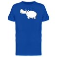 thumbnail image 1 of Cool Happy Hippo Cartoon Tee Men's -Image by Shutterstock, 1 of 1