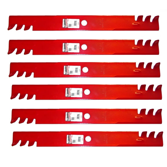 6PK 11501 Rotary Blades Compatible With Exmark 103-6399, 103-3699-S, 1165171S