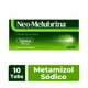 thumbnail image 1 of Tabletas Neo-Melubrina Dolor intenso y Fiebre 10 Tabletas de 500 mg. Fórmula con Metamizol Sódico., 1 of 4
