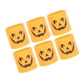 thumbnail image 1 of Luces de vela LED ANGGREK de Halloween Luz de vela de calabaza brillante amarilla con pilas, 1 of 8