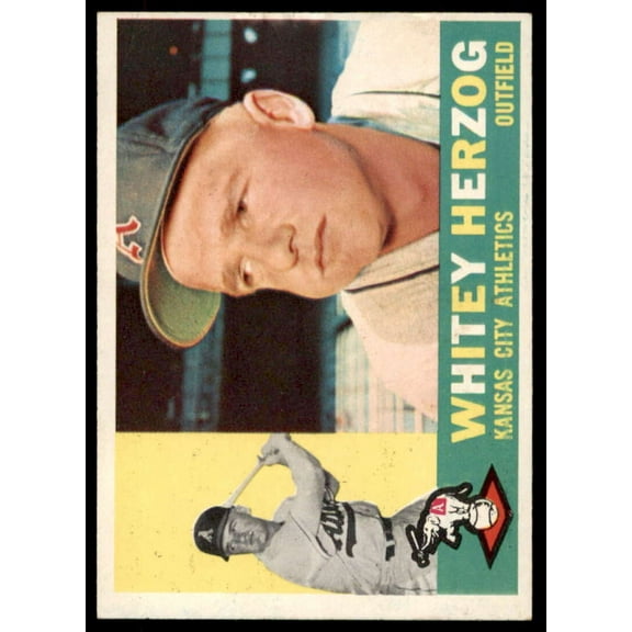 Whitey Herzog Card 1960 Topps #92