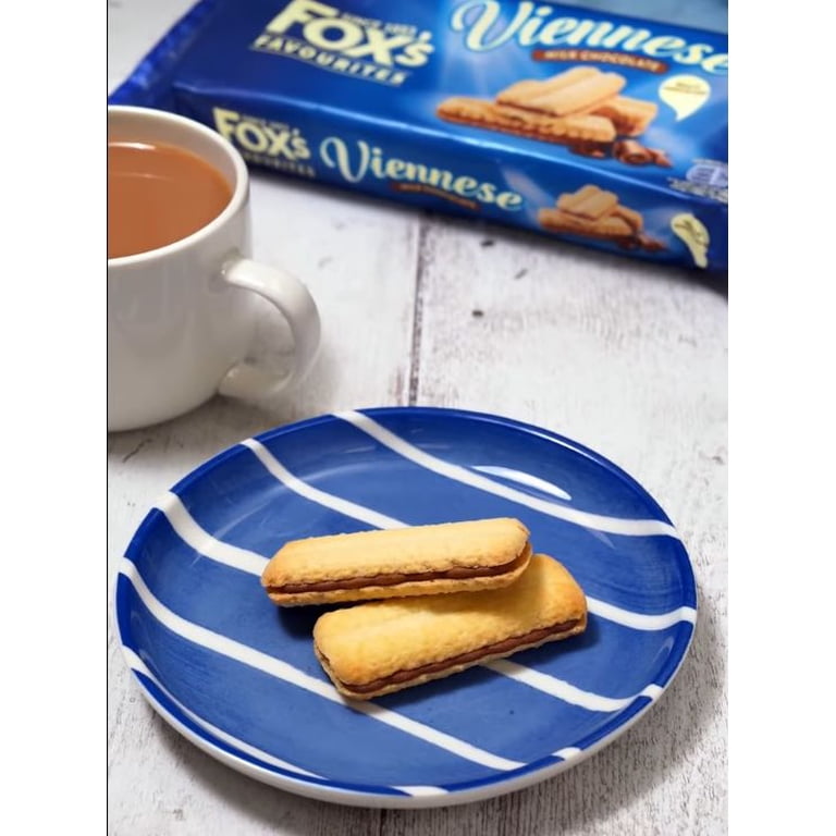 Fox's Chocolate Viennese Biscuits 120G, Imported from Britain