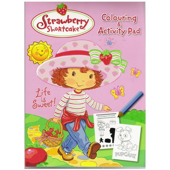 Strawberry Shortcake Vie Est Douce! Coloriage Livre