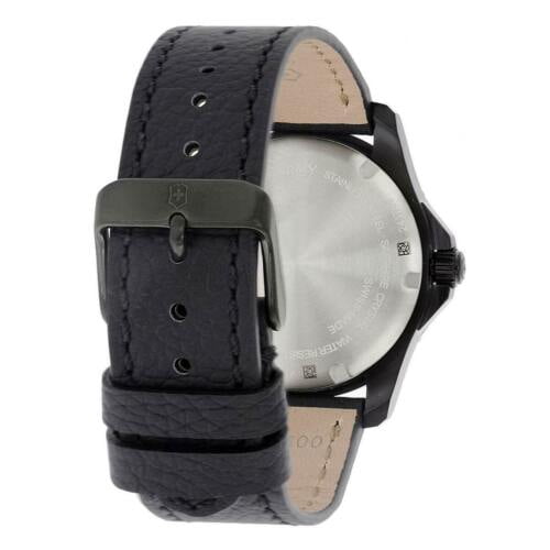 Victorinox Women's Swiss Army 241788 Maverick Small Black Leather Strap Watch