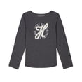 thumbnail image 1 of Camiseta Tommy Hilfiger de manga larga para niñas con logotipo de 16 años, 1 of 3