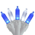 thumbnail image 2 of Northlight LED Mini Christmas Lights - Blue and Pure White - 33' White Wire - 100ct, 2 of 3