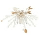 thumbnail image 1 of Elegante peineta de boda para novias, impresionantes accesorios para el cabello lateral, joyas para ocasiones especiales y peinados de novia, 1 of 8
