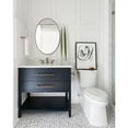 thumbnail image 4 of ANDY STAR Moderne 22 x 30 en Miroir Suspendu Ovale Salle de Bain, Or, 4 of 8