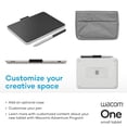 thumbnail image 4 of Wacom One Tableta Pequeña con Dibujo de Gráficos Bluetooth, 7,4 x 5,6 Pulgadas; Compatible con Chromebook, Mac, Windows y Android para Arte Digital, Edición de Fotografías y Diseño; Incluye Software C, 4 of 5
