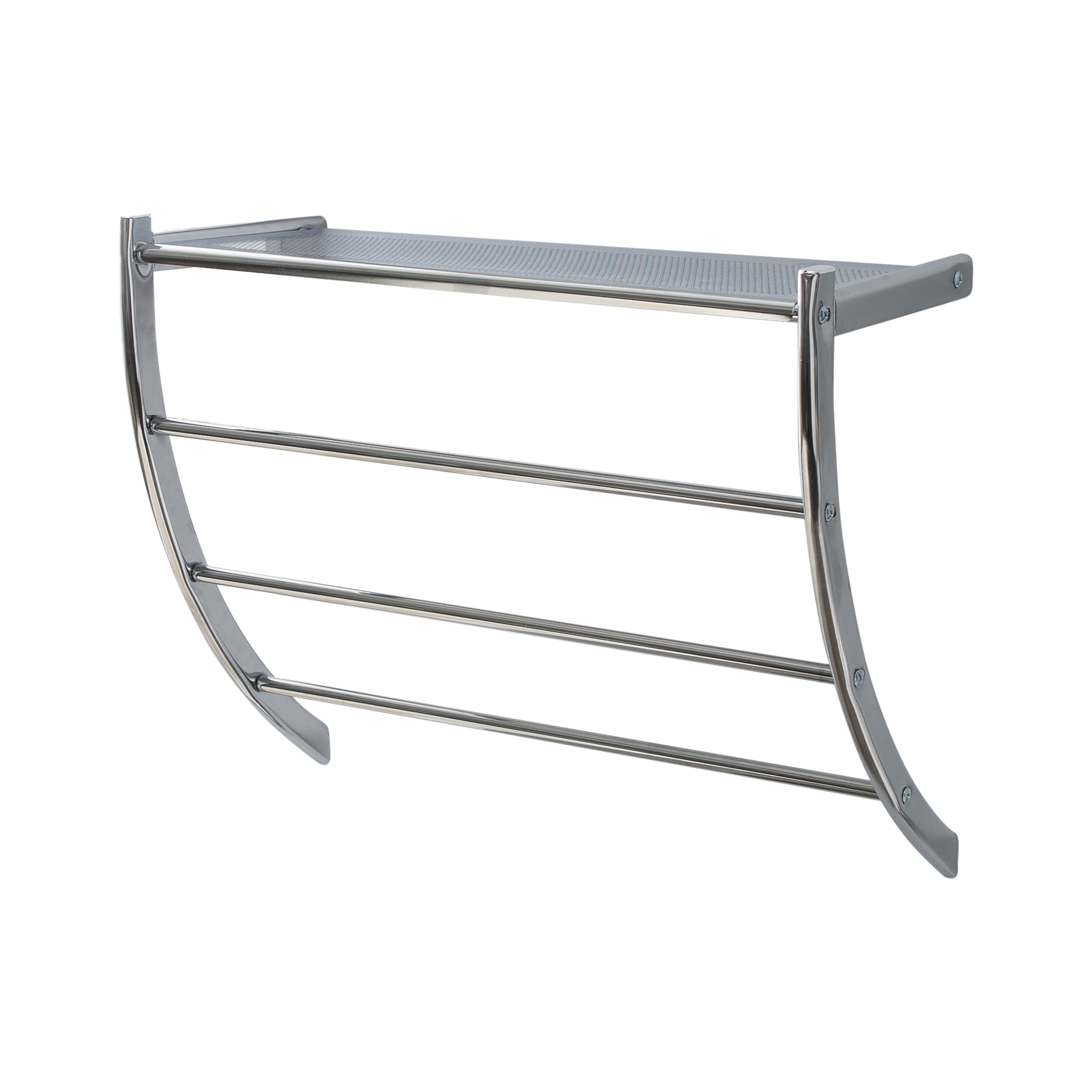 Organize It All 16988 2 Tier Wall Mounting Rack with Towel Bars