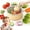 Yellow, variant on Electric Fruit Cleaner Spinner, New Salad Spinner and Produce Washer, 3-Speed Rechargeable Fruit & Vegetable Washer with Drain Basket, 1500mAh One-Touch for Lettuce