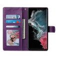 thumbnail image 3 of Case for FOXDOCK Samsung Galaxy S22 Ultra Wallet Case – Premium Leather, 3 Card Slots, Shockproof Protection, 3 of 5