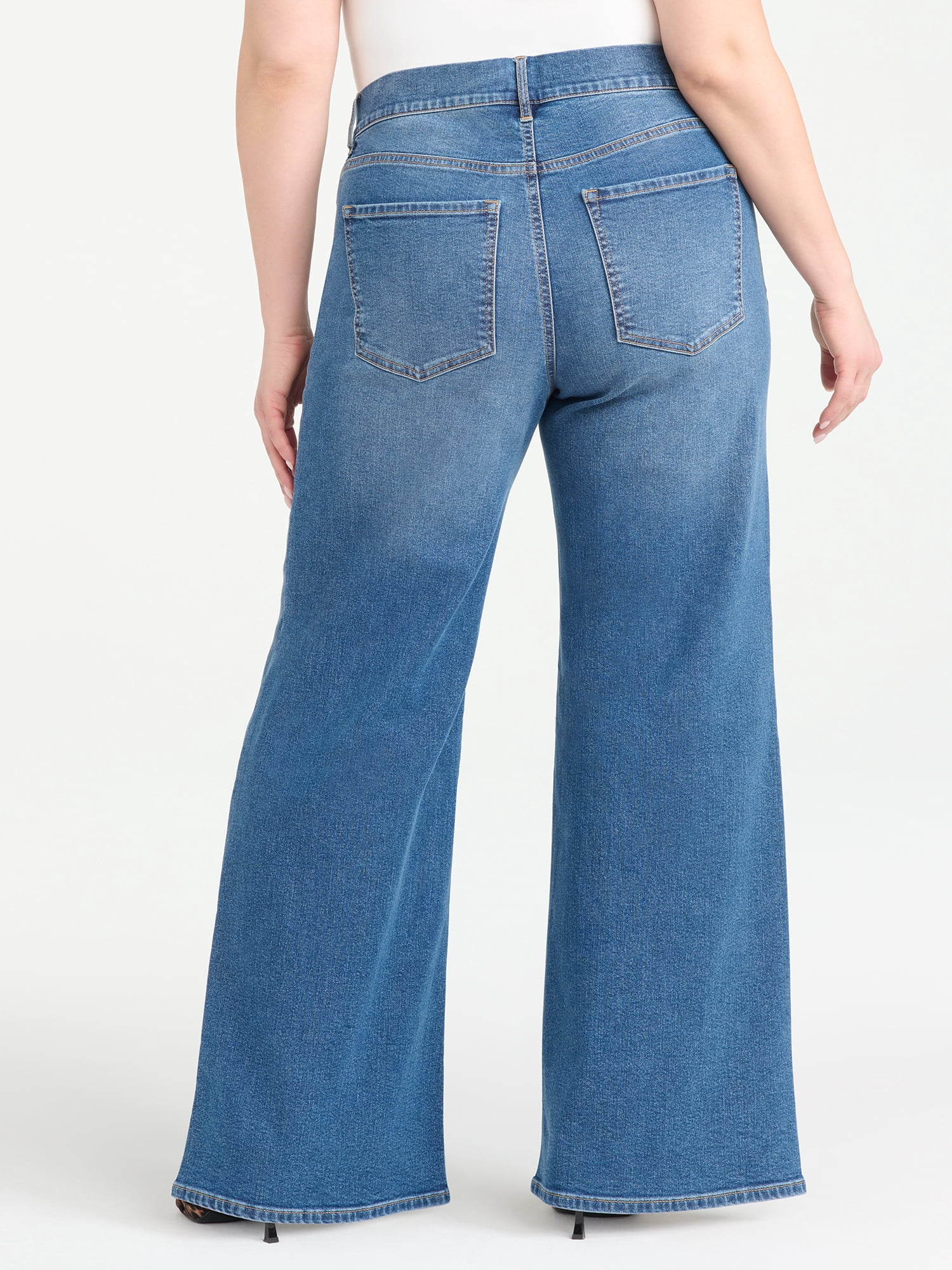Sofia Vergara Women's Plus Size Margot Super Wide Leg Sizes 14W-26W