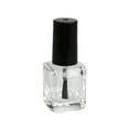 thumbnail image 5 of 10pcs / pack 10ml botella vacía del pulimento de clavo con el cepillo dentro de las botellas claras formadas cuadrado del envase del esmalte de uñas, 5 of 5
