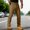 Brown, variant on Men's Hiking Tactical Pants Rip-Stop Military Combat Cargo Pants Lightweight Army Work Outdoor Trousers