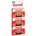 thumbnail image 1 of Mini casetes DV MAXELL 298016, paquete de 3 para videocámara, 1 of 1
