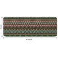 thumbnail image 7 of Red and Green Christmas Reindeer Pattern Kitchen Rug Mat,Kitchen Runner Rugs Non Skid Washable,Decorative Kitchen Floor Mats for Kitchen,Sink,Laundry,17"x47.2", 7 of 7
