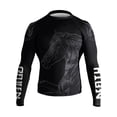 thumbnail image 2 of Raven Fightwear Men's Four Horsemen of the Apocalypse Death BJJ Rash Guard MMA Black Edition Medium, 2 of 3