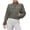 Gray, variant on Womens Sports Jacket Full Zip Up Long Sleeve Lightweight Mesh Windbreaker Workout Track Jacket With Pockets Activewear Running Gym Coat S-XL