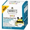 ZarBee's Naturals Soothing Chest Rub With Eucalyptus, Lavender And Beeswax, 1.5 oz (Pack of 4)