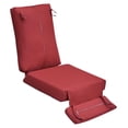 thumbnail image 7 of ONLY Cover, Outdoor Recliner Chair Replacement Cushion Cover, Patio Furniture Chair Sofa Washable Cushion Deep Seat Covers, UV Protected, Fade Protected and Water Spill Repellet, 7 of 7