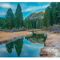 thumbnail image 2 of Fitzharris, Tim 21x20 Gold Ornate Wood Framed with Double Matting Museum Art Print Titled - Rock Creek. Inyo National Forest-California-USA, 2 of 4