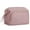 Pink, variant on Travel Cosmetic Makeup Bag Fashion Quilted Make up Organizer Lightweight Wide-Open Pouch with Handle Easy-Clean Pocket for Brushes for Women, Pink