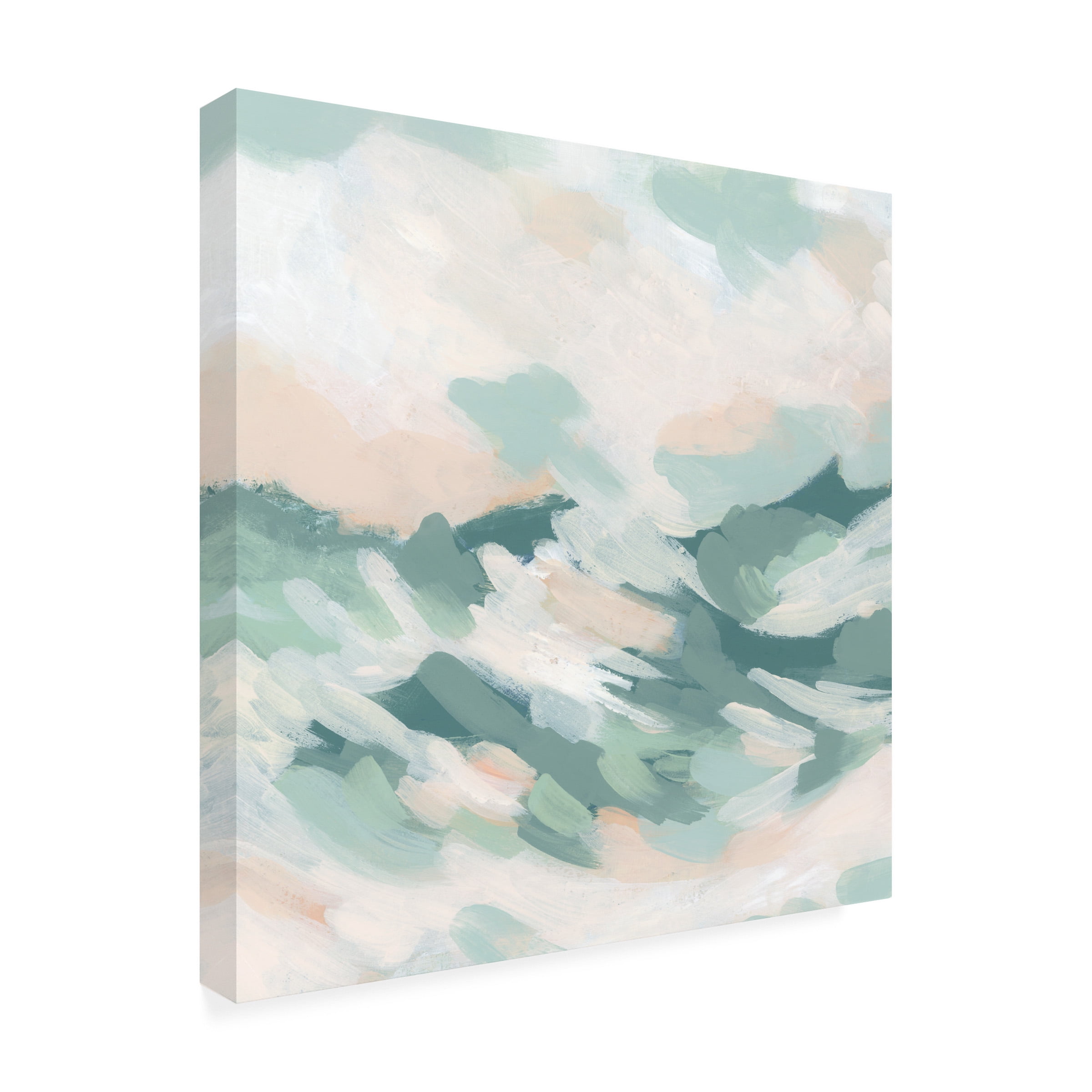 June Erica Vess 'Seafoam Cloudbank II' Canvas Art