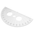 thumbnail image 4 of BESTOYARD Clear Plastic Protractor for Teaching Use 0-180 Degrees Easy Angle Measurement, 4 of 8