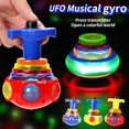 thumbnail image 2 of 1Pcs Gyroscope Gluant Ensaché Rond Lumineux Jouet Lumière Musique Gyroscope Rotatif Couleur Aléatoire Gyroscope Couleur Aléatoire 5 Pcs_1, 2 of 6