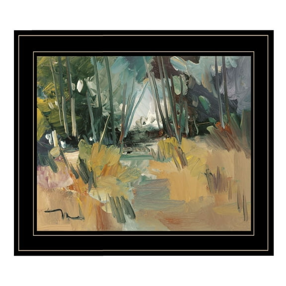 A New Day By Jose Trujillo Printed Framed Wall Art Wood Multi-Color