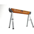 thumbnail image 3 of Bora Portamate Speedhorse Sawhorse - Single Piece Table Stand with Folding Legs, Metal Top for 2x4, Heavy Duty Pro Bench Saw Horse for Woodworking, Carpenters, Contractors, PM-4500, 3 of 9