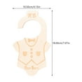 thumbnail image 2 of FRCOLOR 7 Pcs Organizer Bins Closet Divider Closet Clothes Dividers Baby Girl 18x10.5CM, 2 of 8