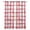 Red, variant on Sage Green Buffalo Plaid Blackout Curtains for Bedroom, Farmhouse Check Stripes Geometric Thermal Insulated Kitchen Drapes with Grommets, Light Blocking Window Treatment, 2 Panels 42" x 63"