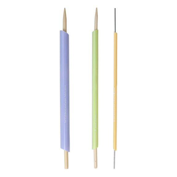 Fabric Tube Turners Set,3 Count,Convenient Sewing Tool for Scrunchies Professional Sewing Collection Assorted Size