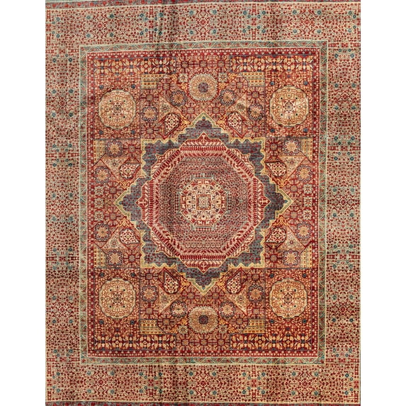 Ahgly Company Machine Washable Indoor Rectangle Abstract Red Area Rugs, 2' x 5'